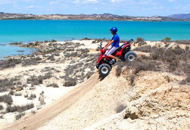  Quad along the beach in Torrevieja 